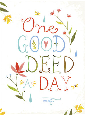 cover image of One Good Deed a Day